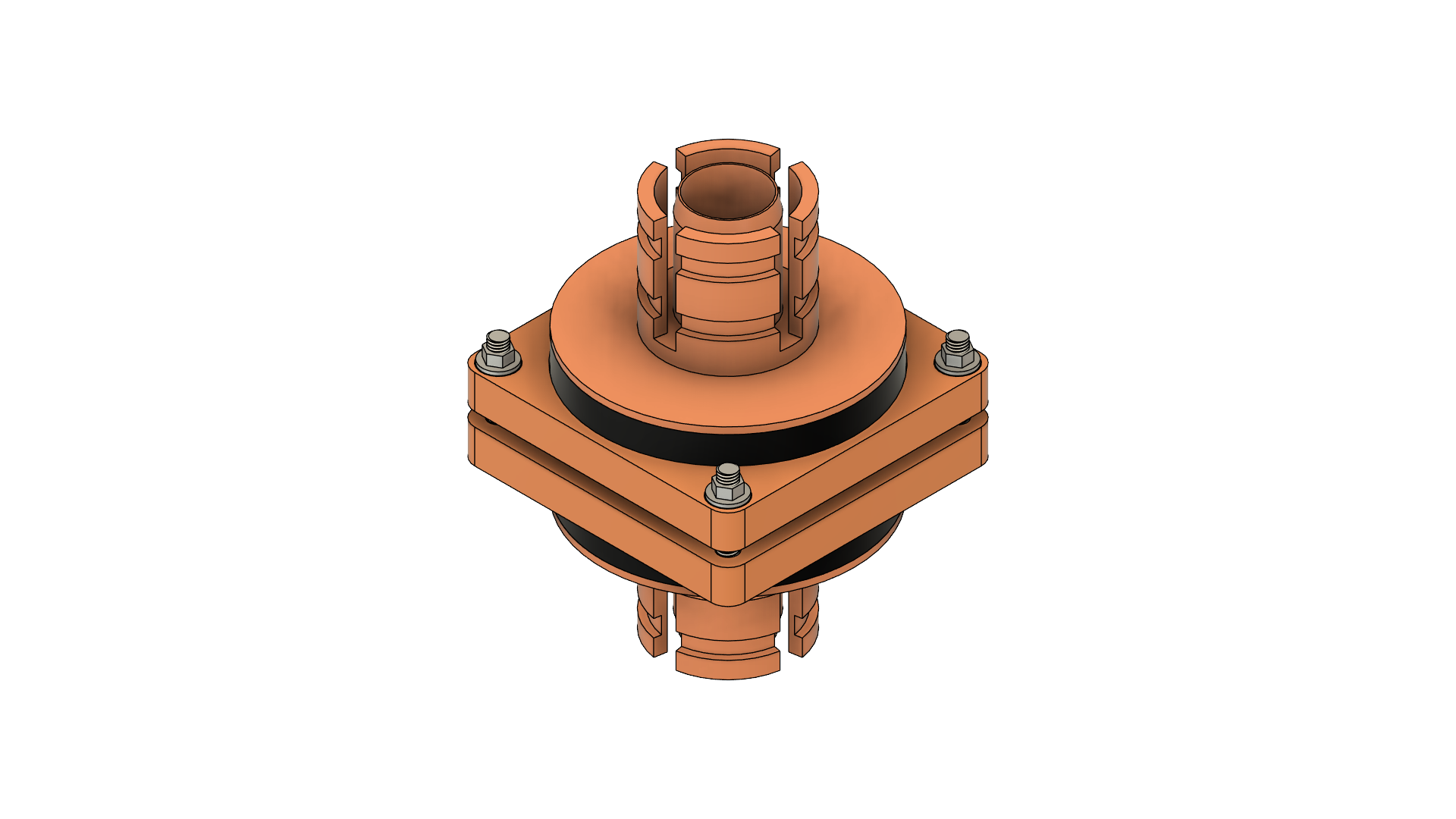 CNC Enclosure Vacuum Tube Plate
