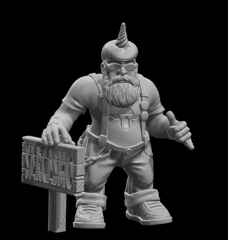 Dwarf Darth Grumpy