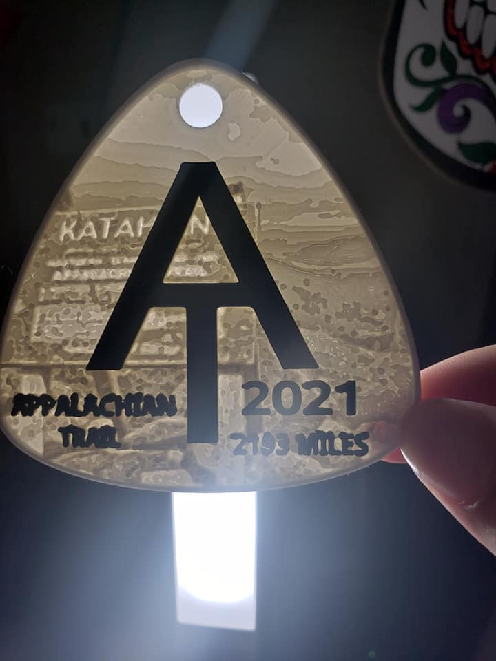 Appalachian Trail bag tag