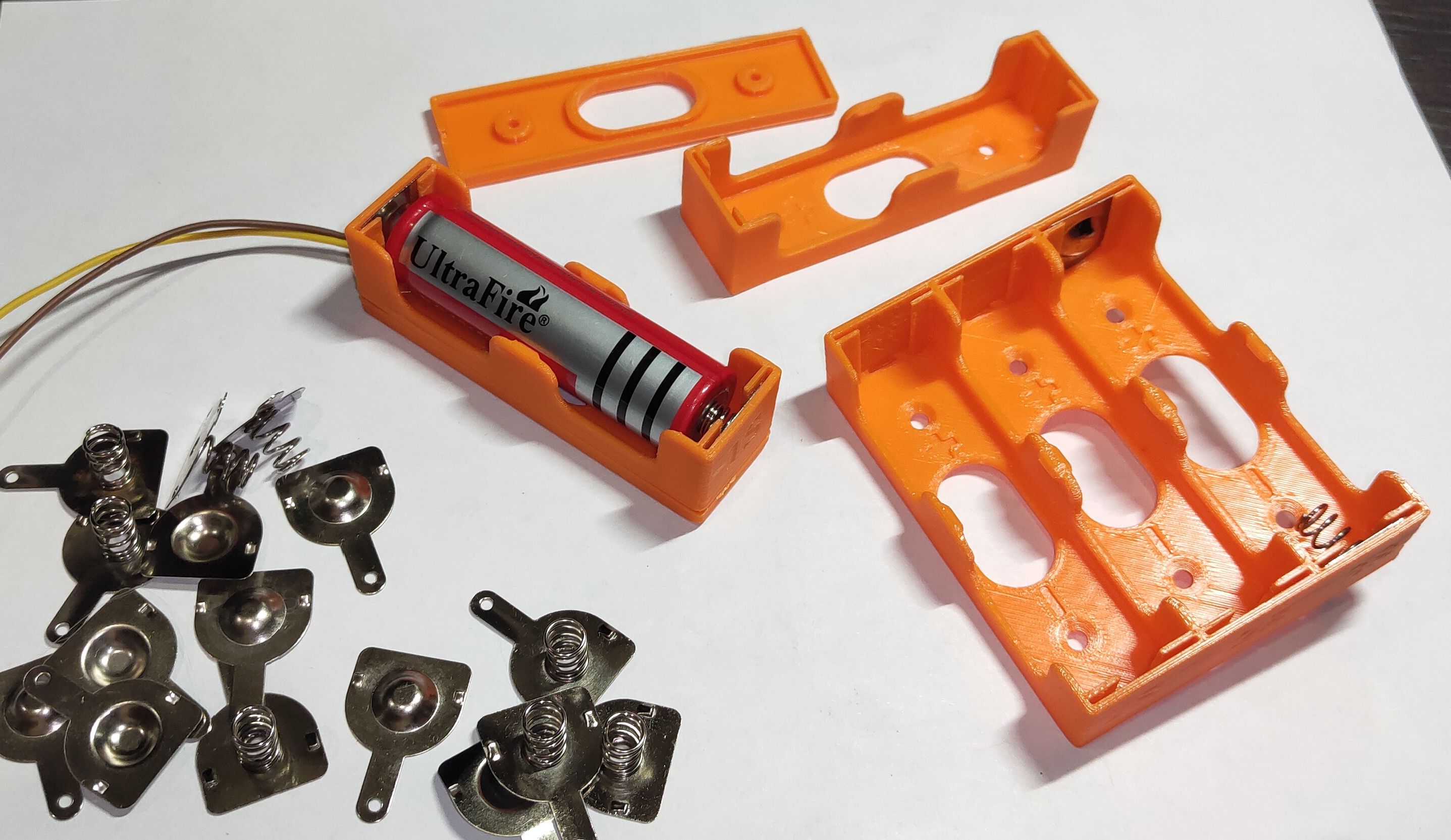 18650 case-holder