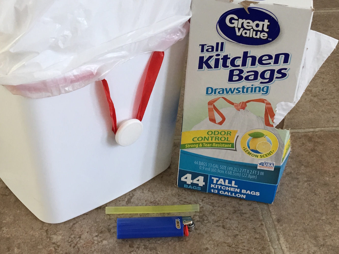 Garbage Bag Holder Knob