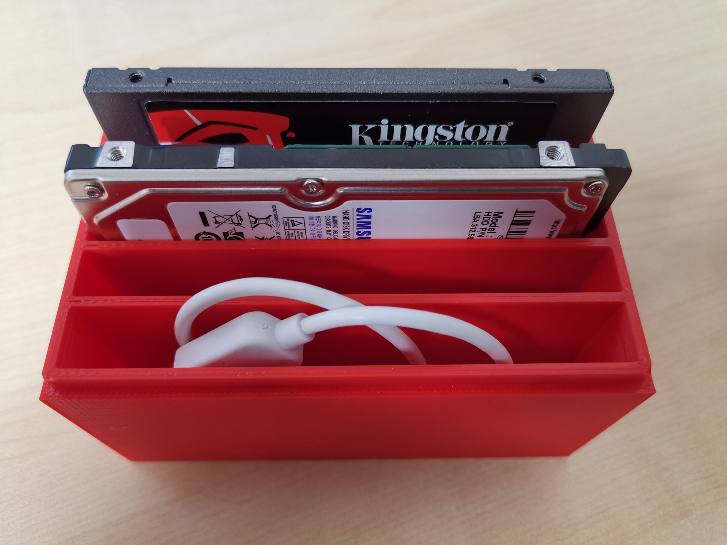 Storage Box for SSD+HDD