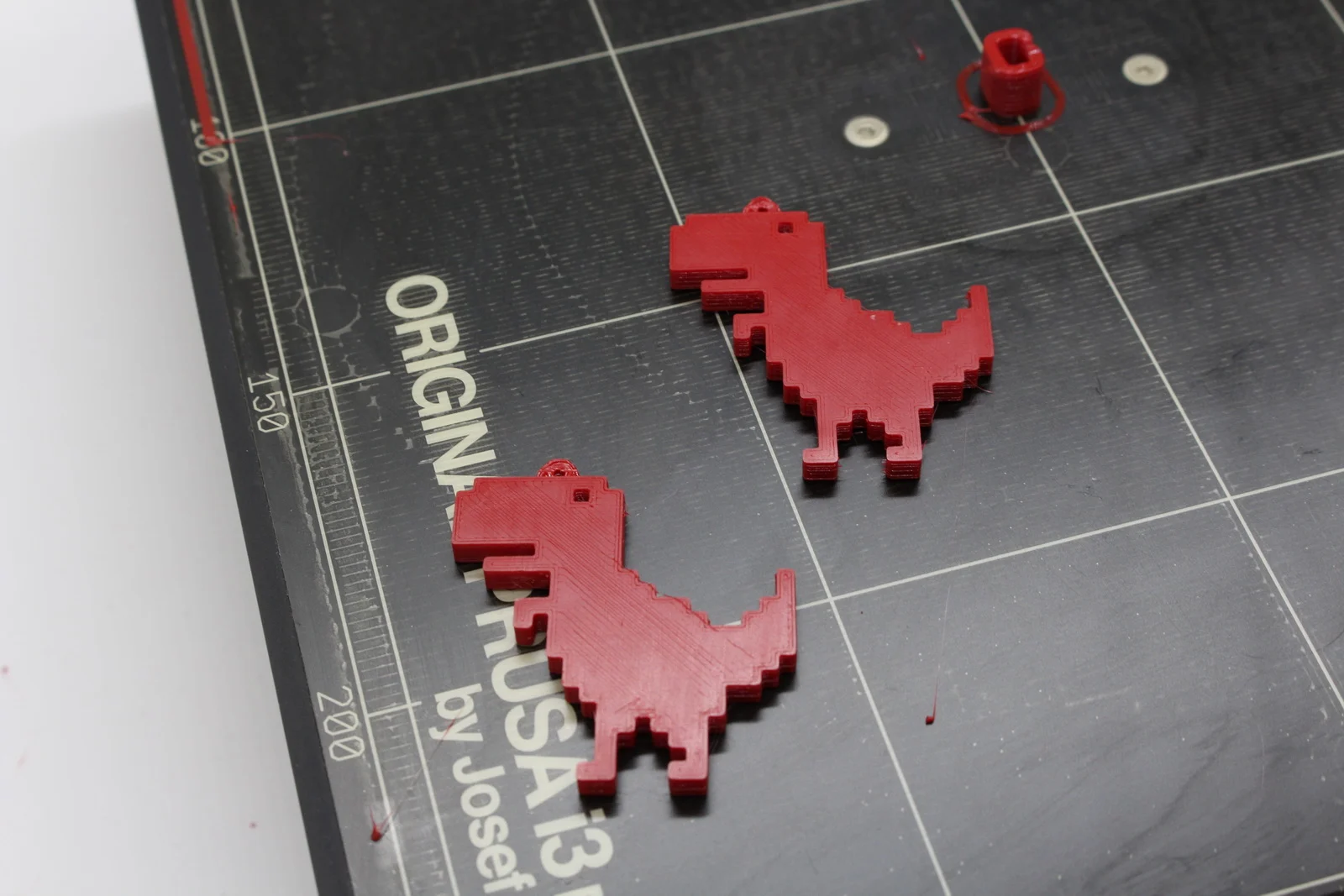 Google Chrome Offline T-rex keychain - With musical Gcode