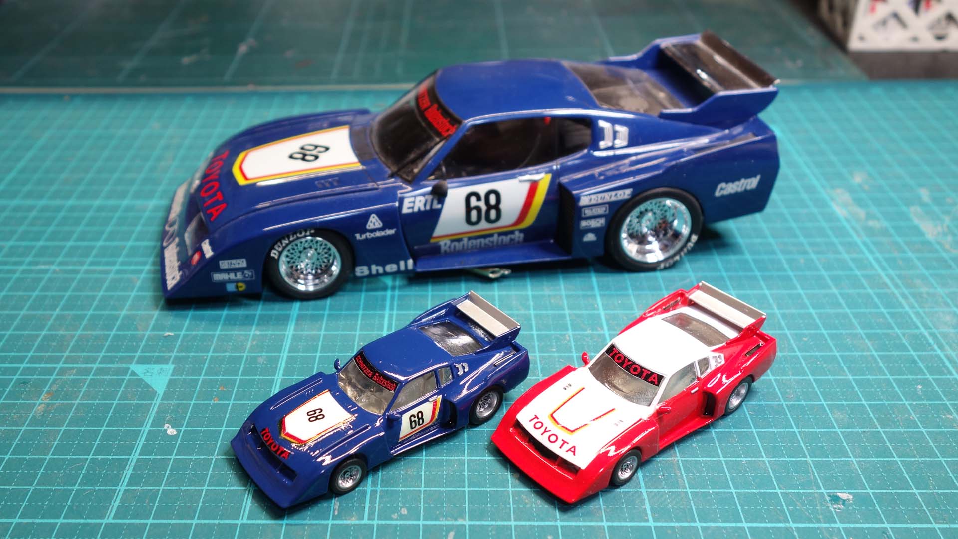 TOYOTA Celica LB turbo, 1/64 scale