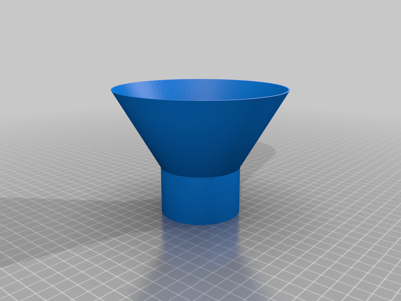 Hop funnel - 2'' tri-clamp
