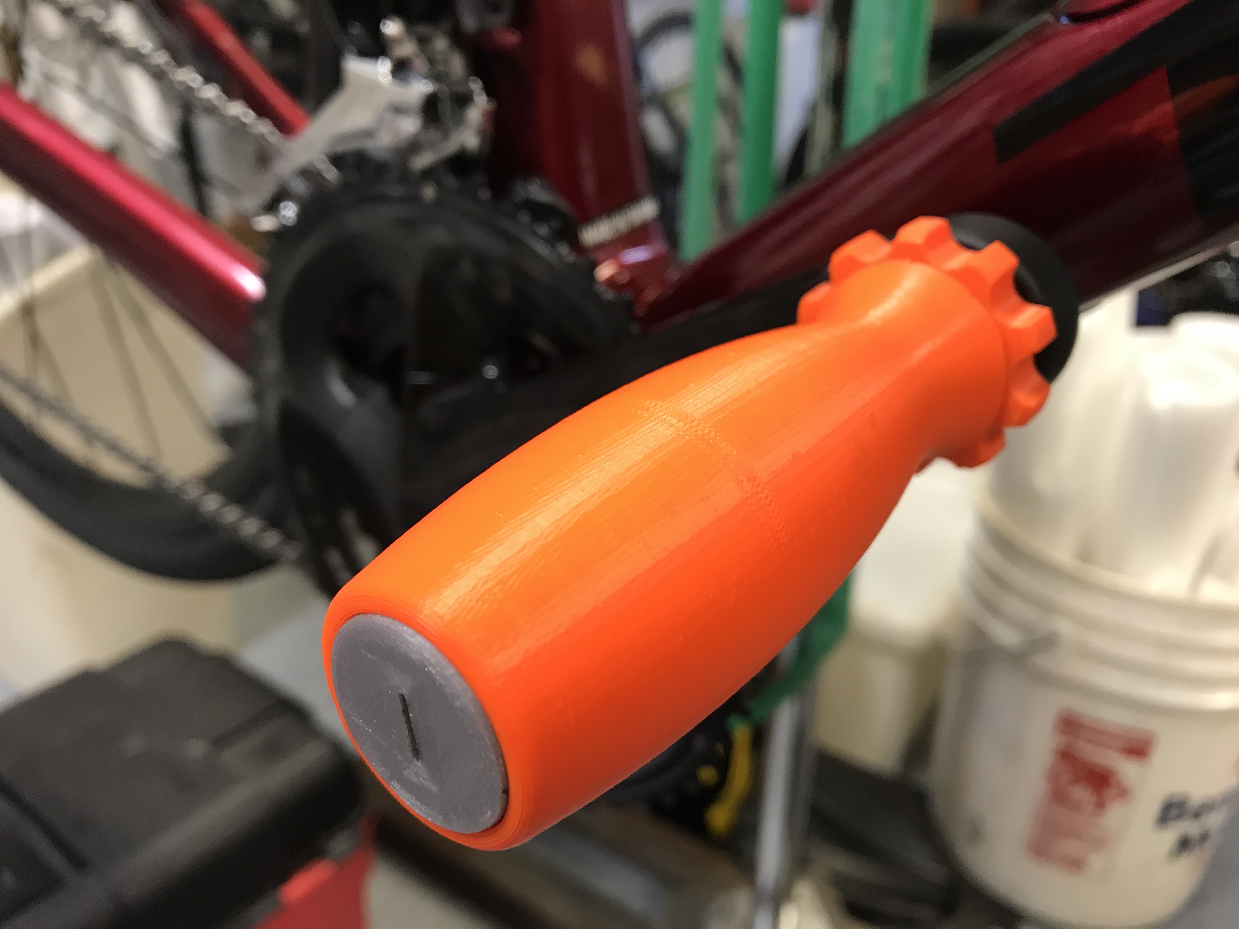Dummy pedal for bicycle maintenance - redesign for FDM printers