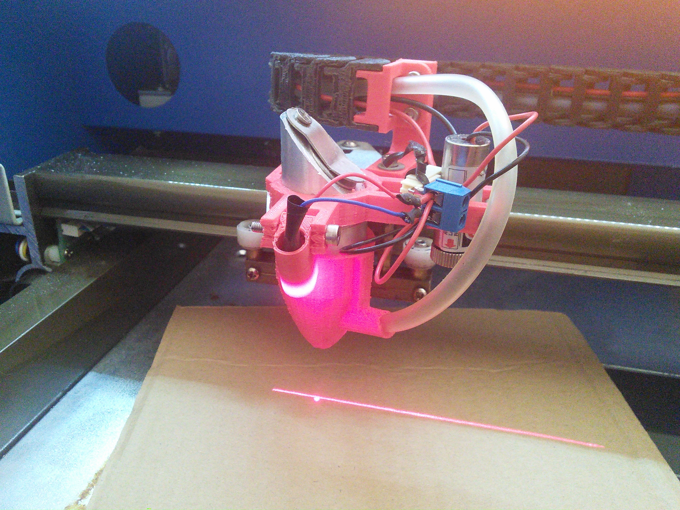 K40 Laser AIM mount (line+dot)