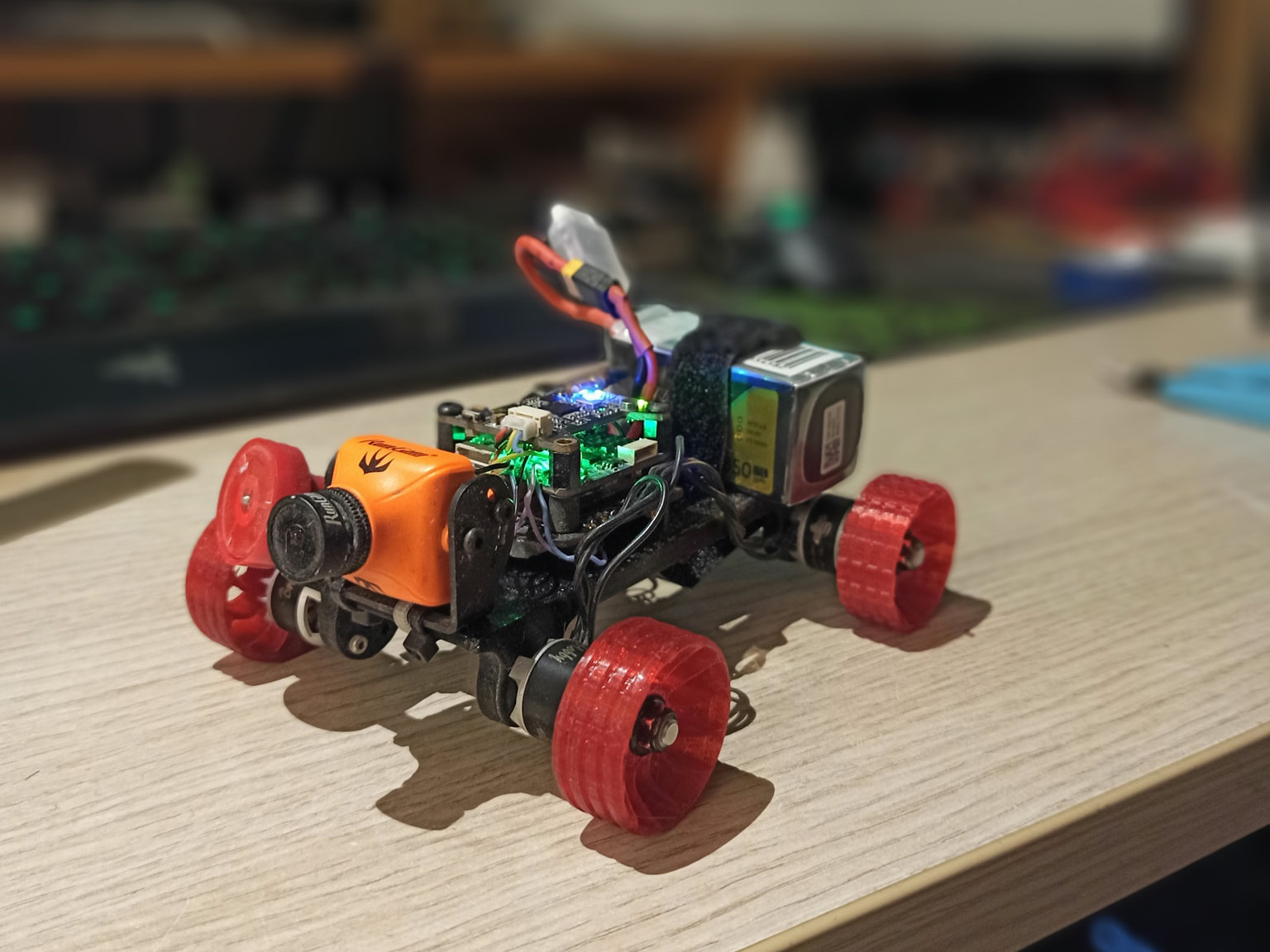 Rc car with 4 brushless on betaflight