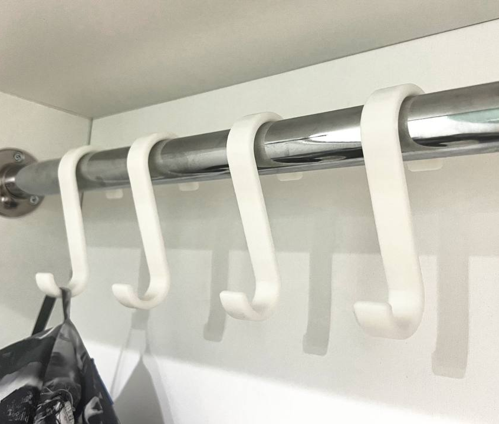 Clothes hook for pipe 26mm