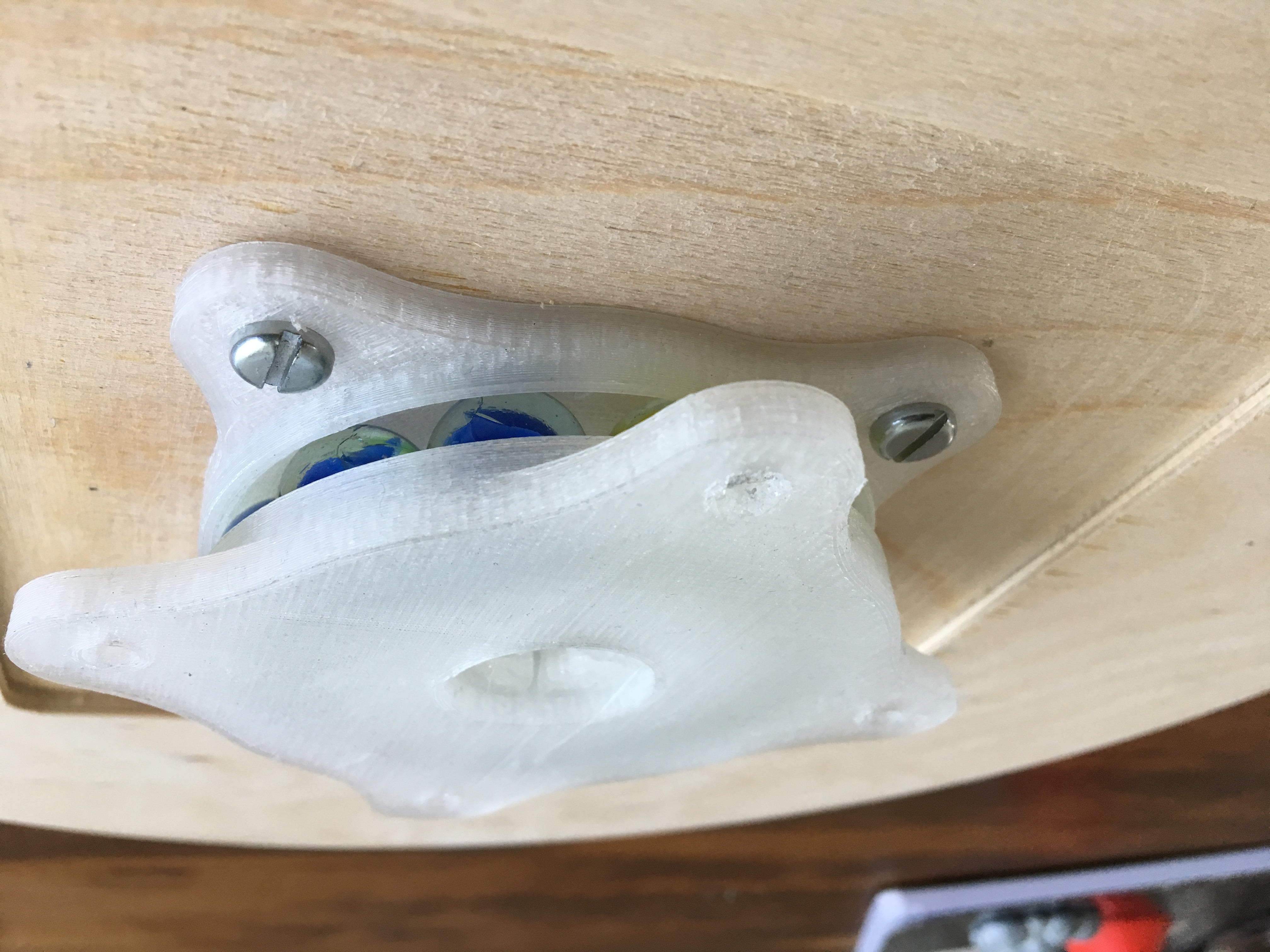 Marble Lazy Susan Bearing  (No Hardware Required!)