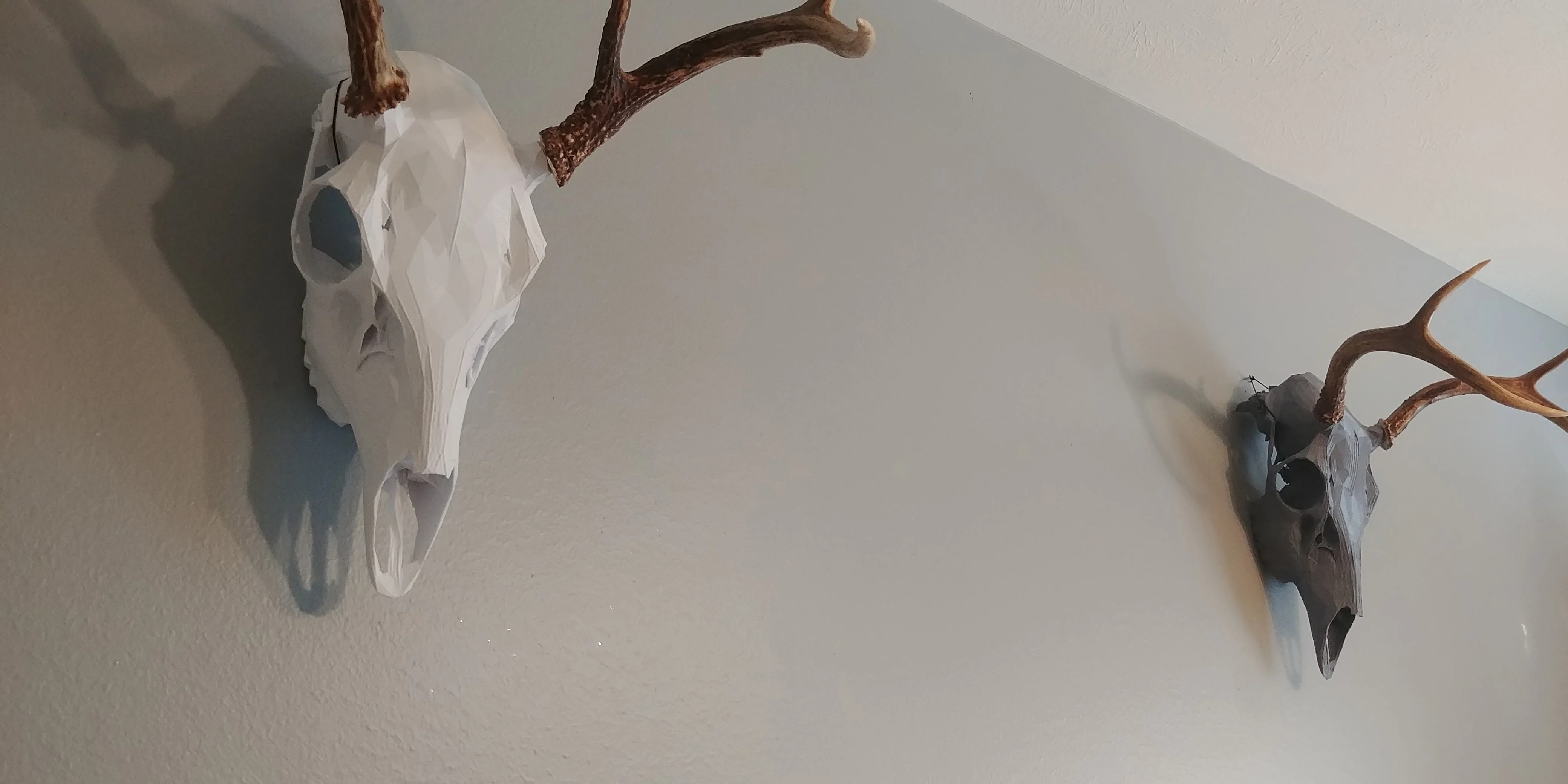 Low Poly Deer Skull