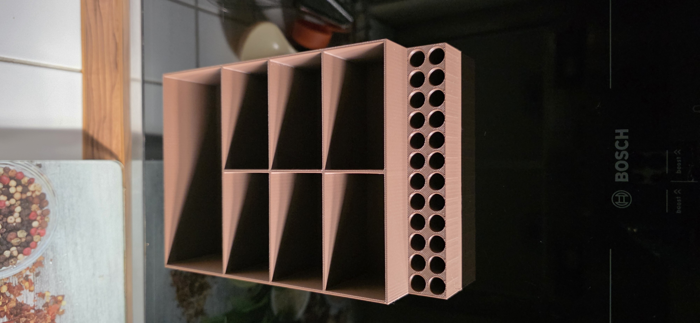Organizer for baking ingredients