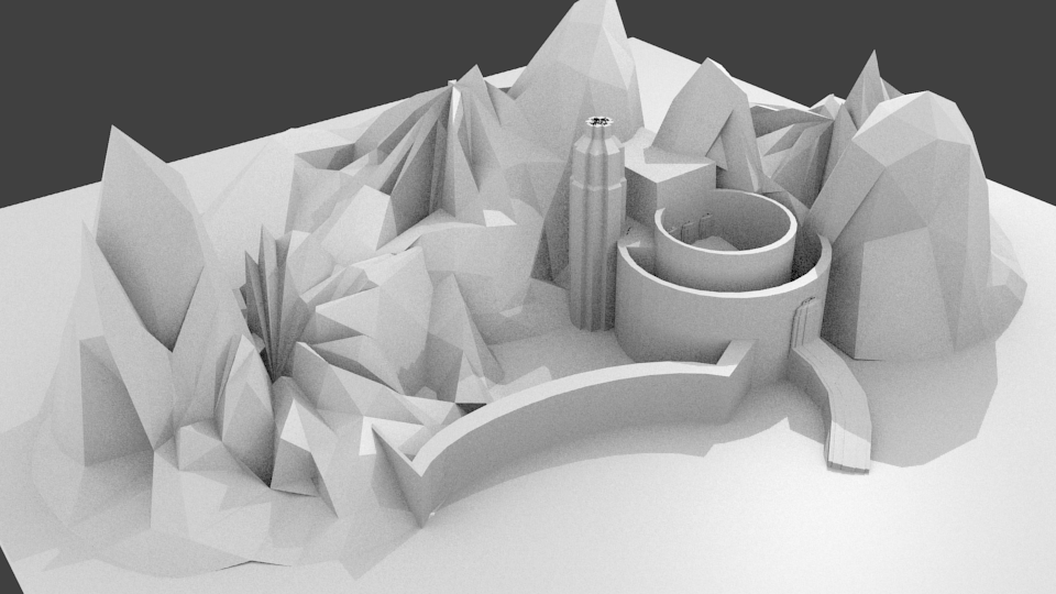 Simple Helm's Deep