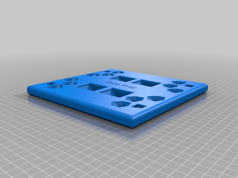MTG Multiplayer EDH Dice Tray