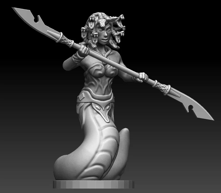 Medusa/Gorgon Miniature