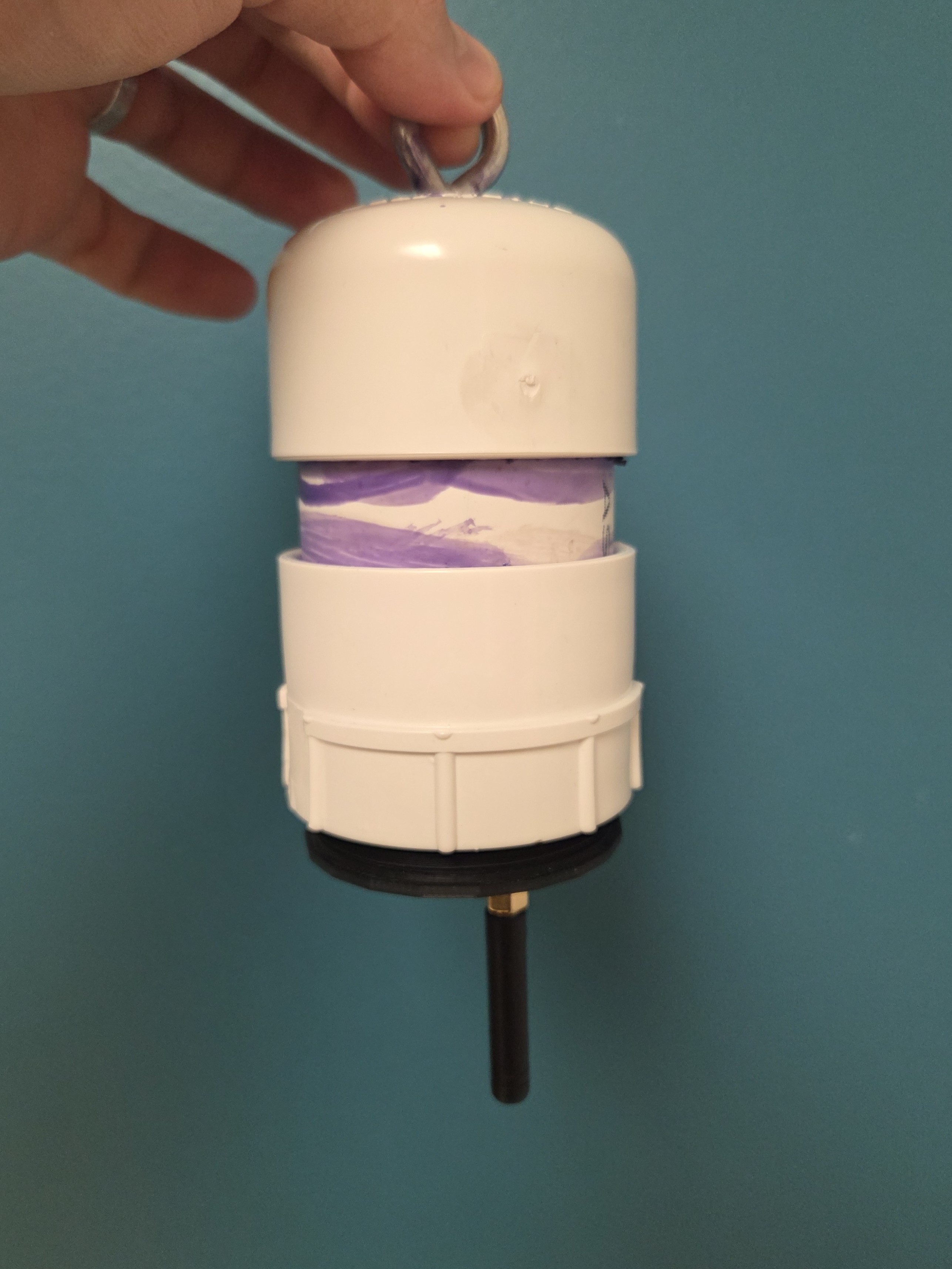 2 inch PVC Meshtastic RAK Wireless WisBlock Mini Mount Case