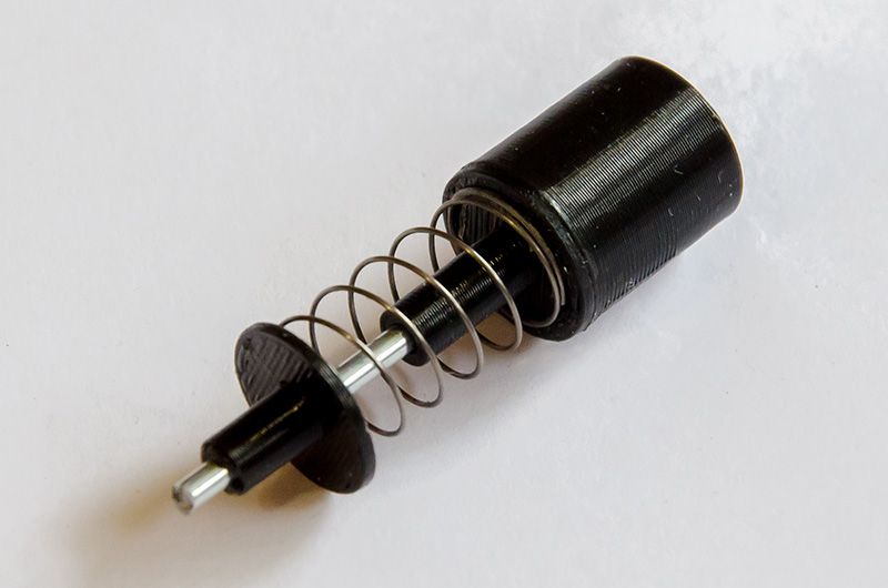 Inductive proximity z-probe adapter. Works with glass cover.