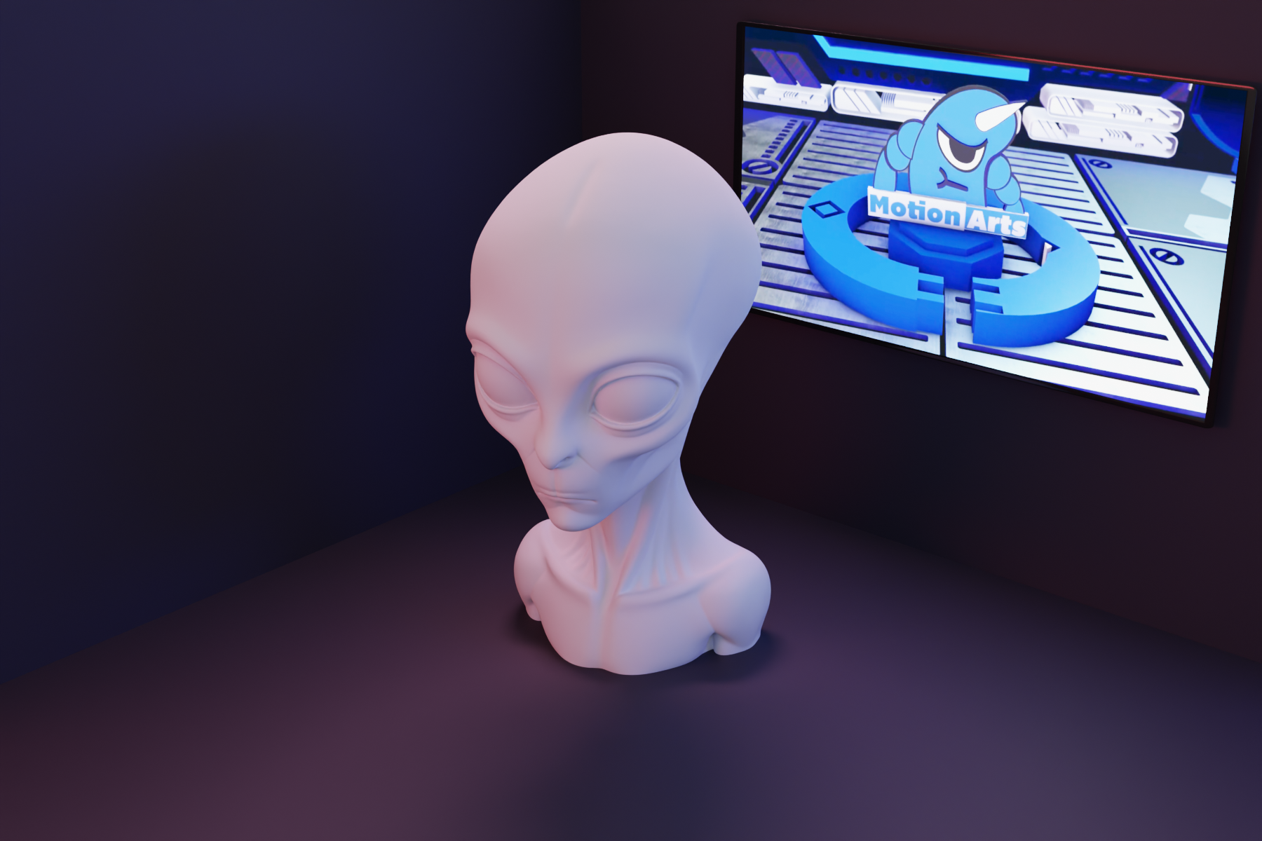 Busto Extraterrestre
