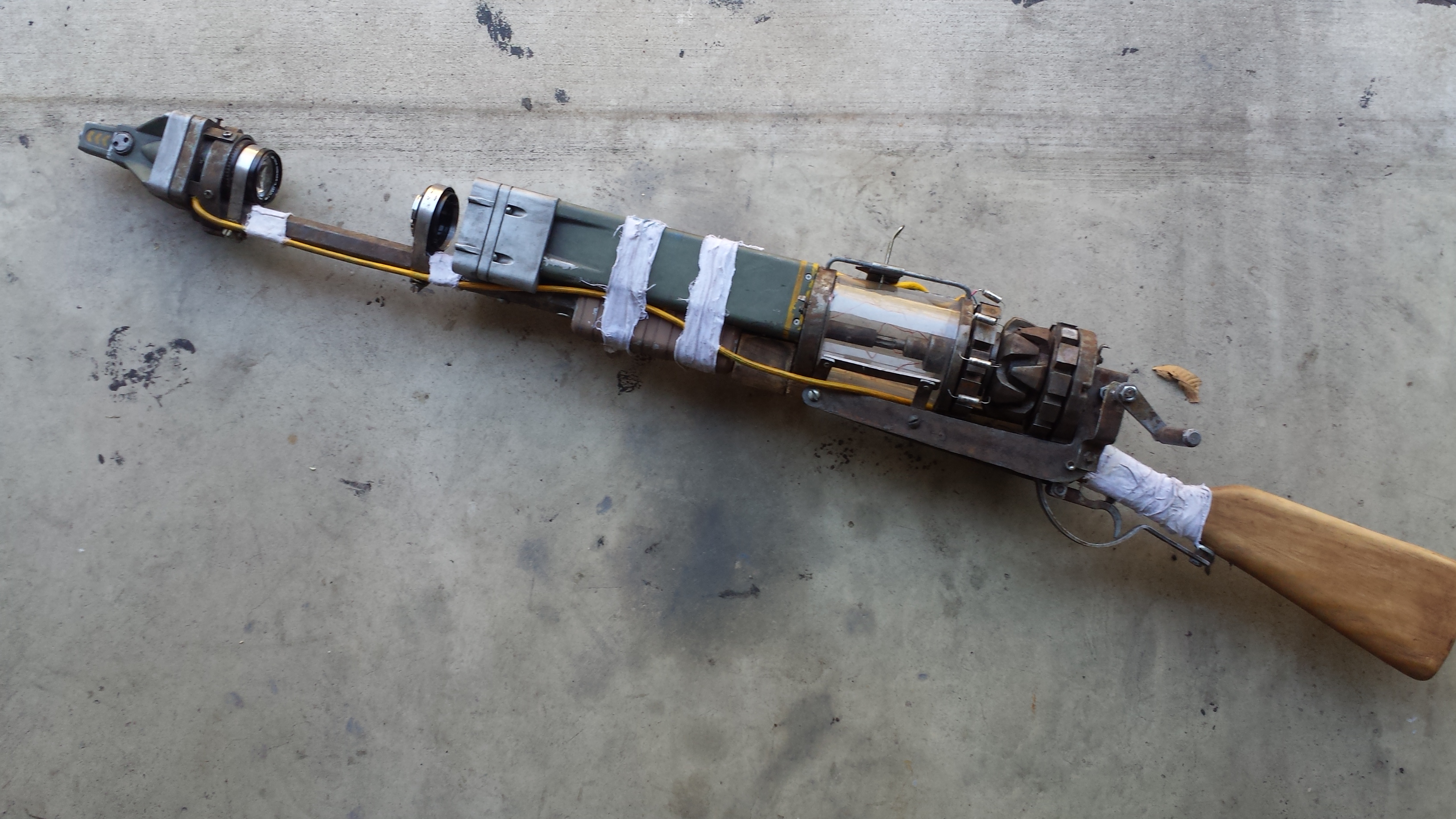 Fallout 4 Laser Musket Printed Parts (Requires Extra Hardware)
