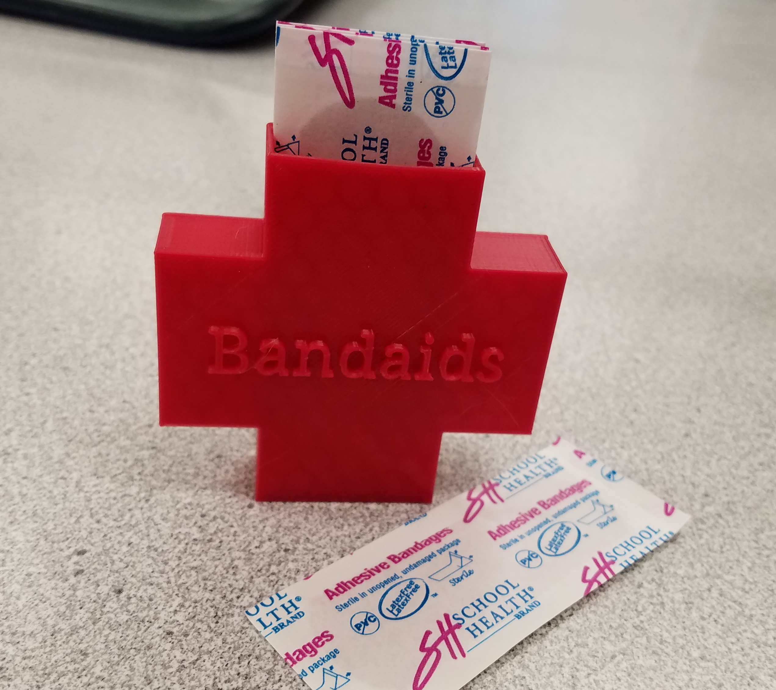 Bandaid Holder for Classroom