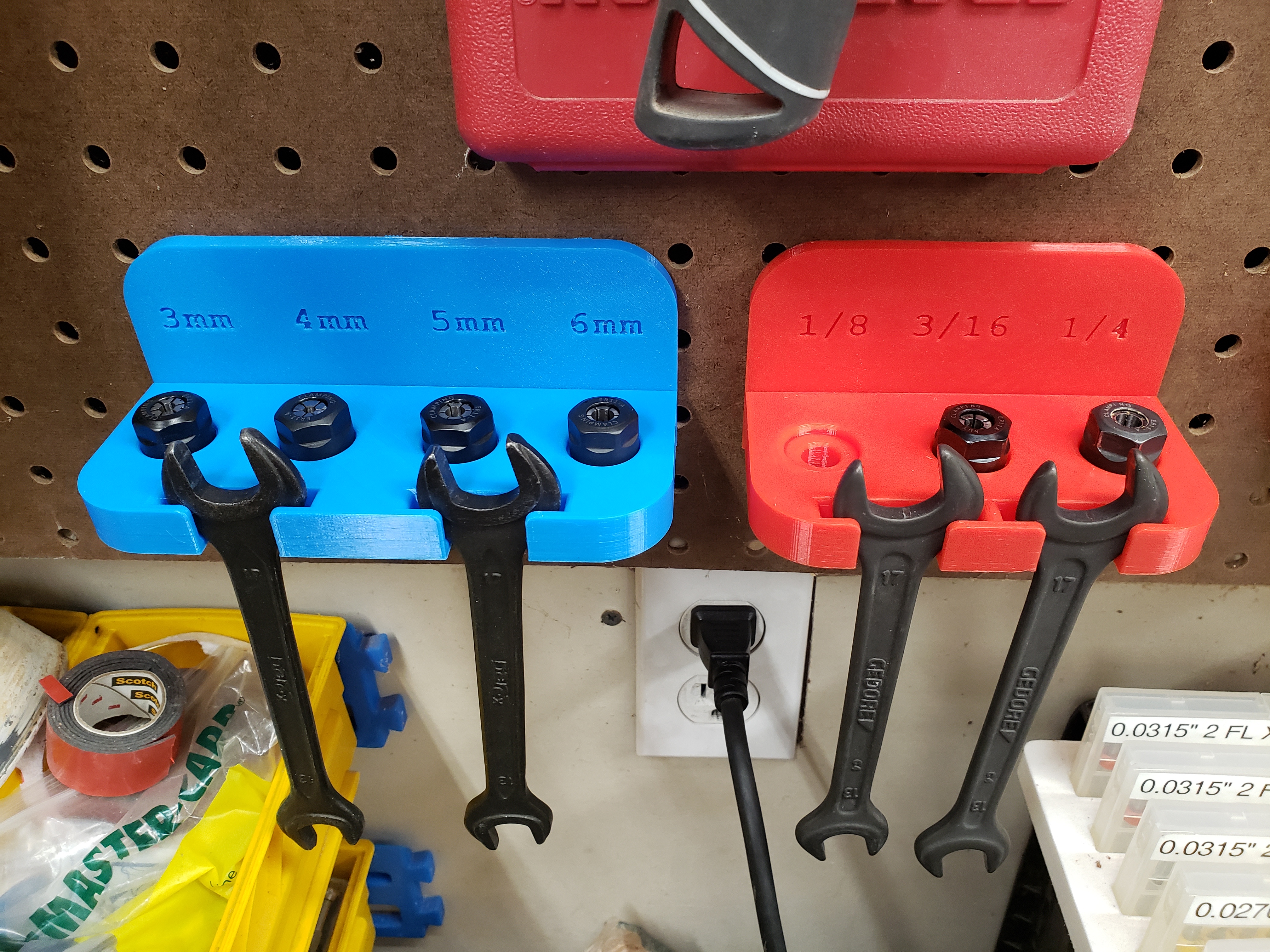 ER-11 Collet and Collet Nut Holders - SAE and Metric