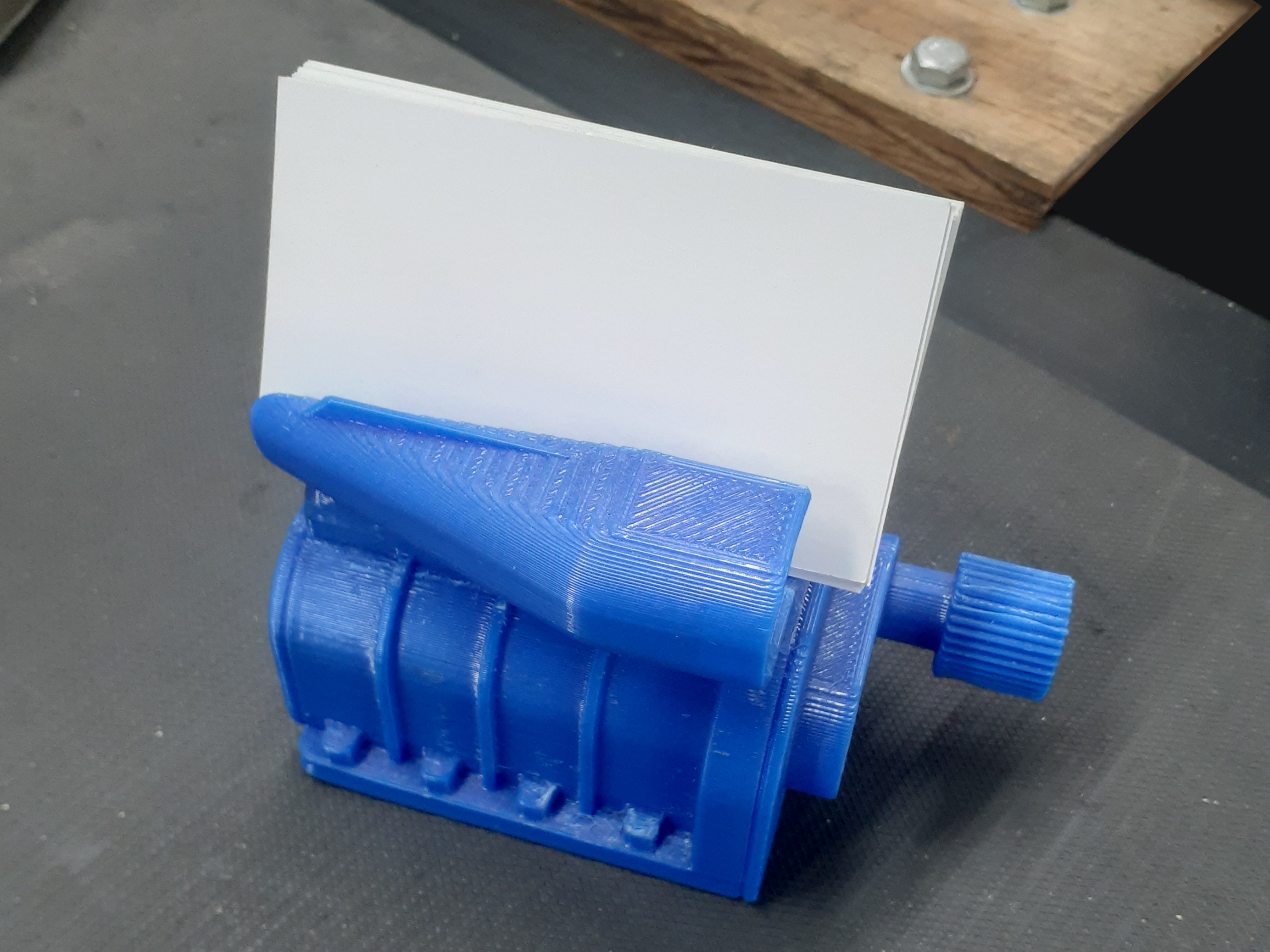 Supercharger Business Card Holder Simple
