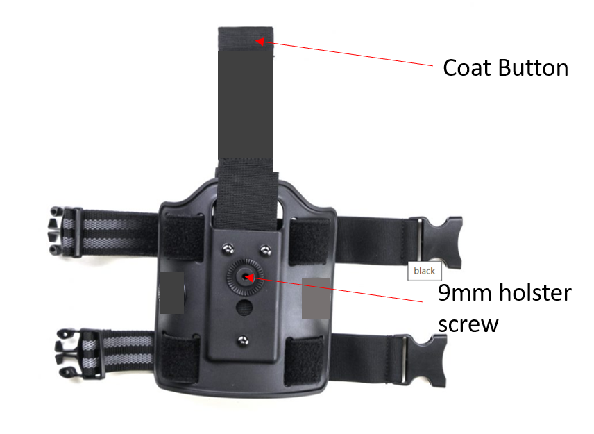 Airsoft Leg mount for a pistol