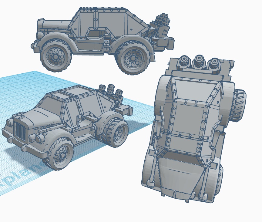 40k P.K.W. - small civilian transport