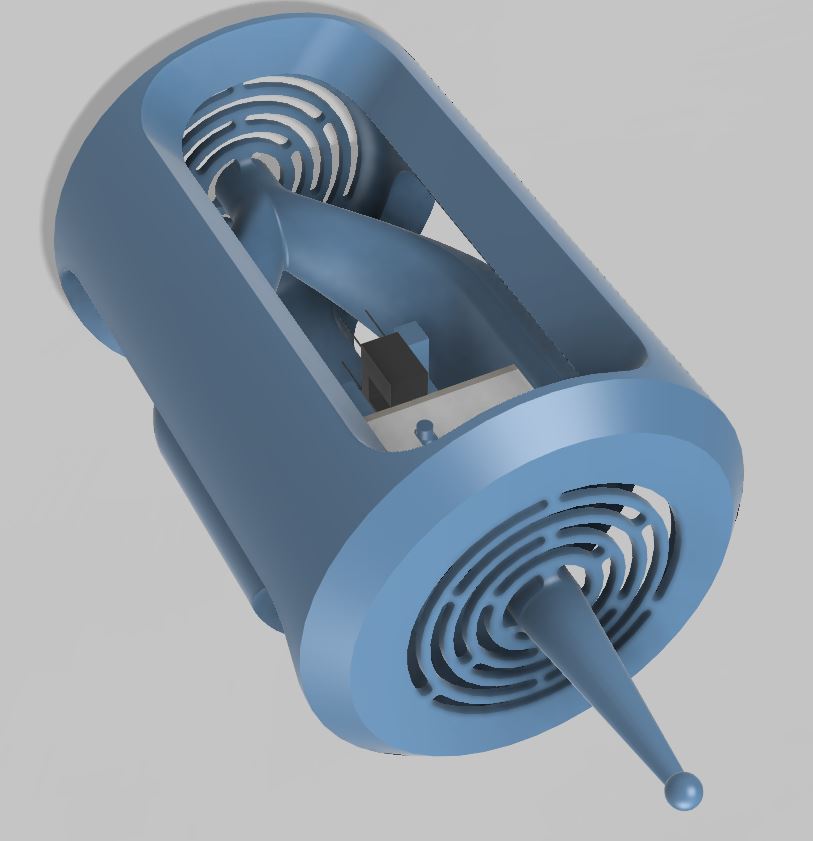 Displacement probe