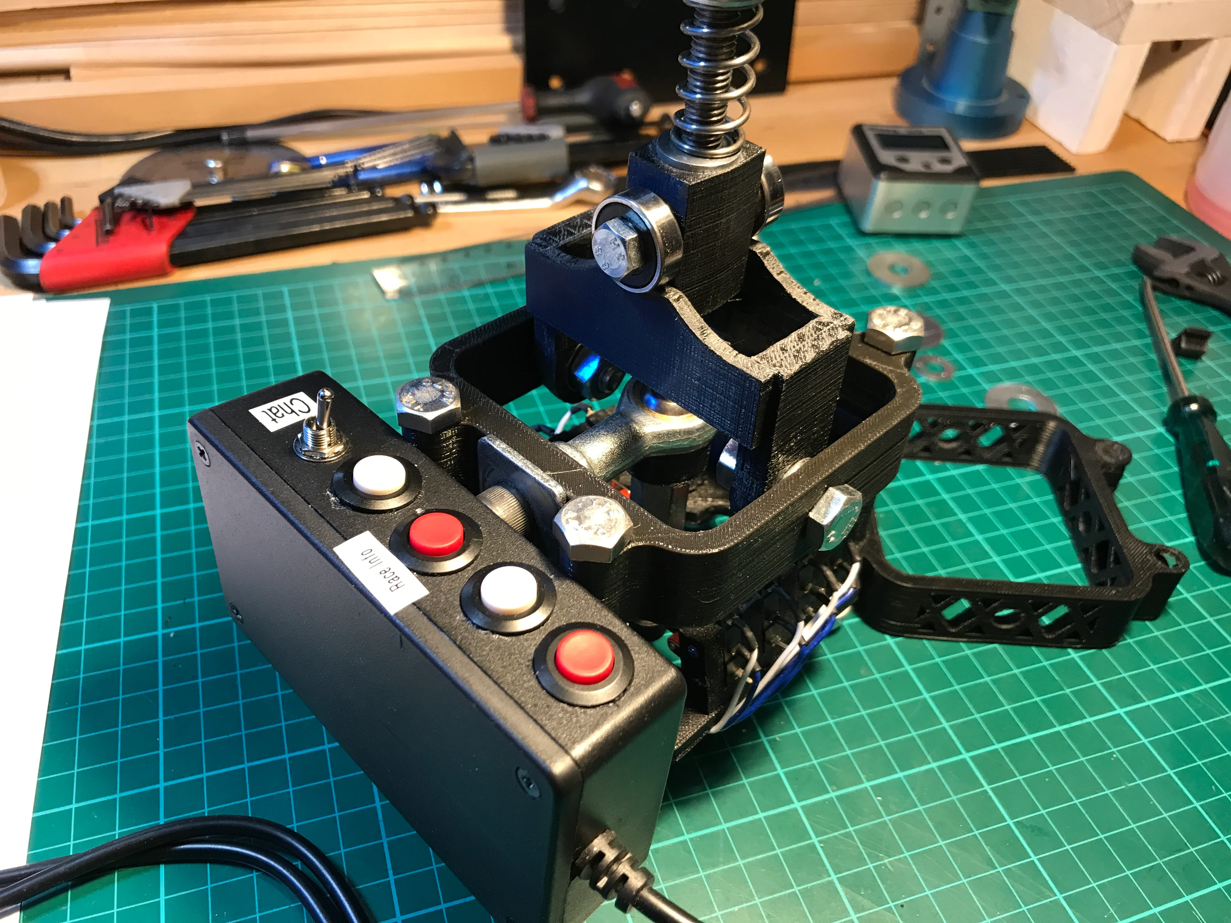 H pattern sim shifter REINFORCED