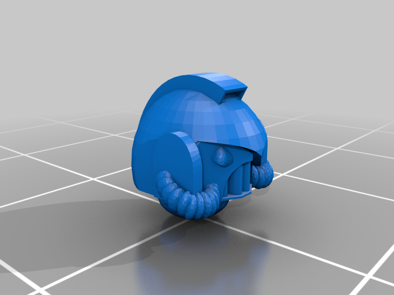 BIG BROTHERS COMIC STYLE MARINE HELMET HEAD