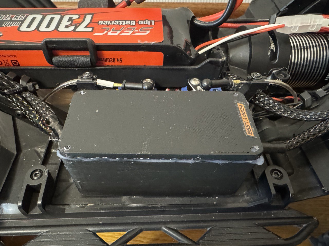 Water-proof box for trx4