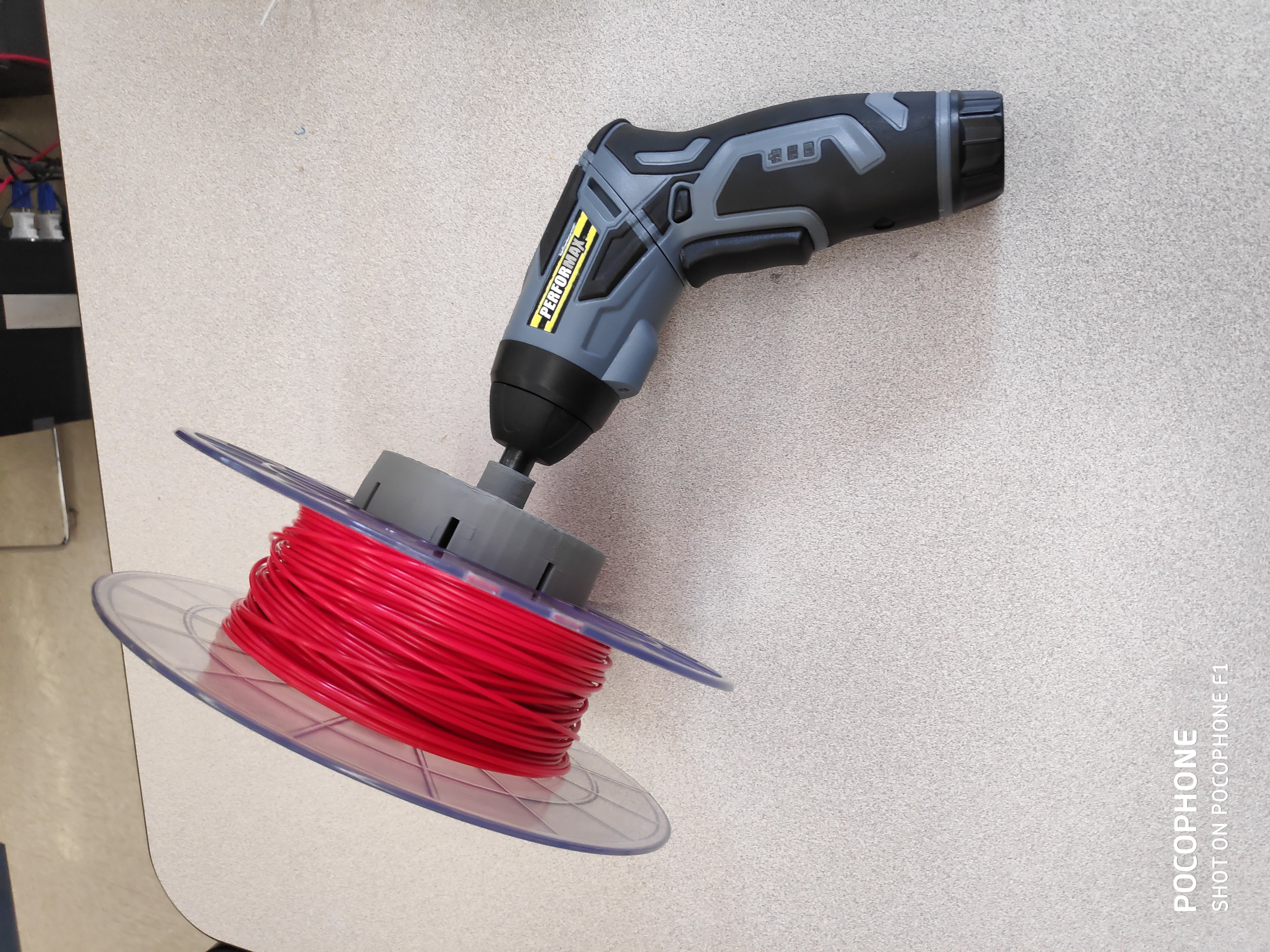 Jig to Wind Sindoh 3DWOX Filament Spool