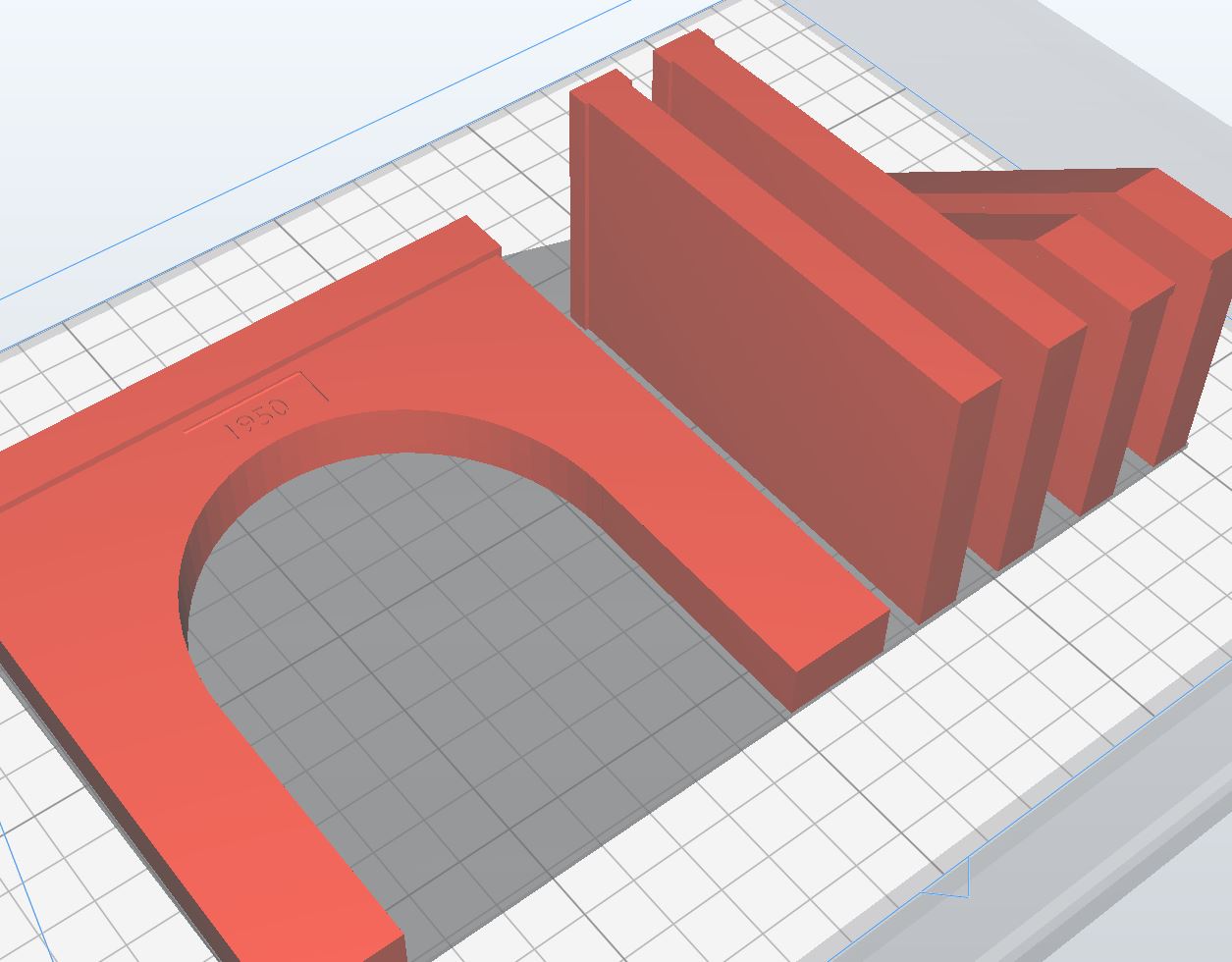 1950 Ho Scale Narrow Tunnel Portal