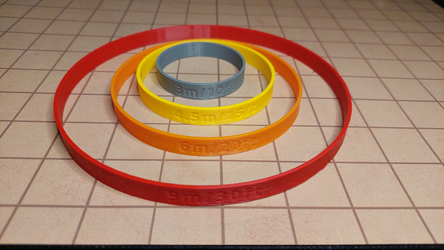 D&D AoE sphere spells templates