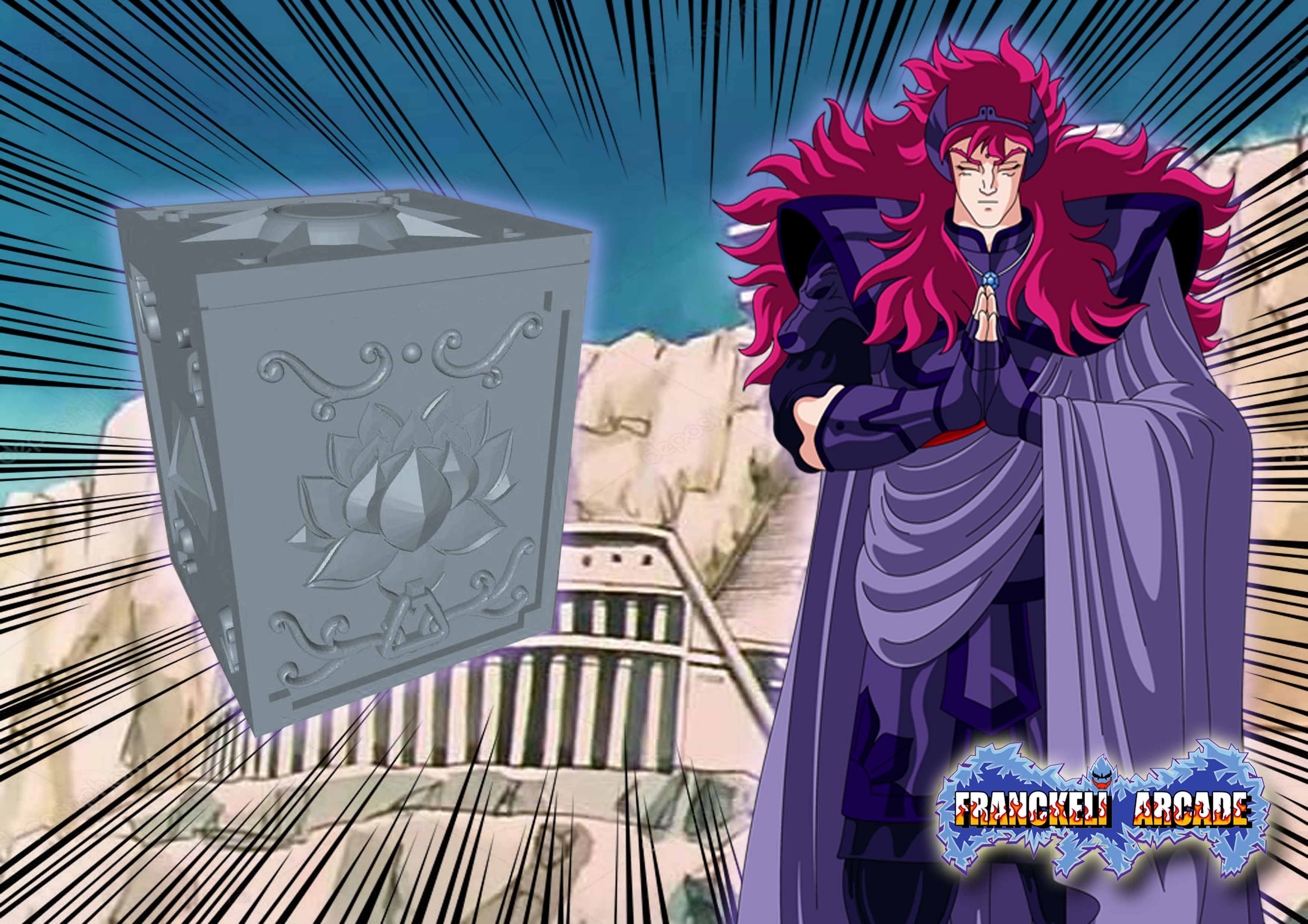 saint seiya plata lotus box