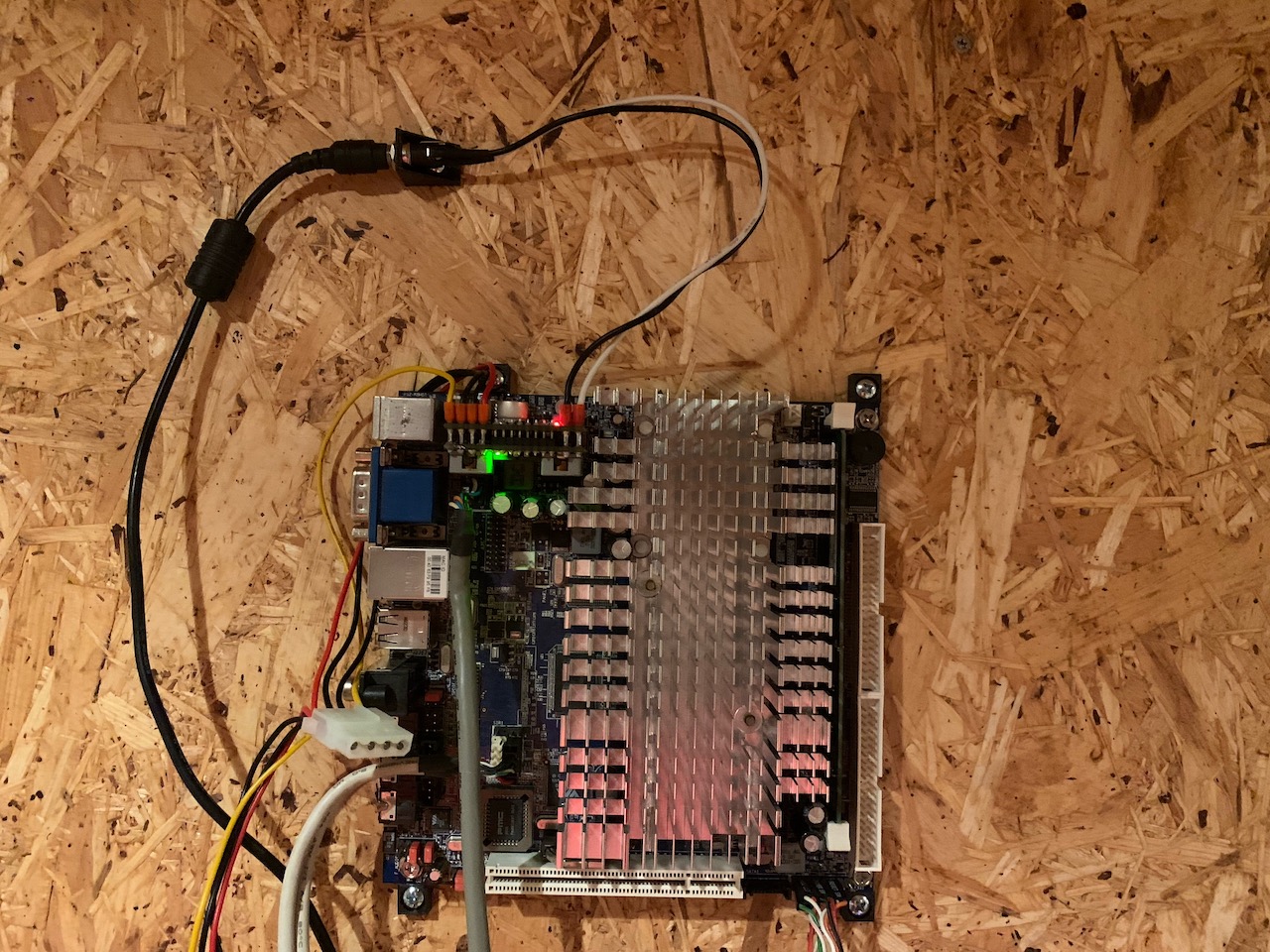 Mother board wall mount