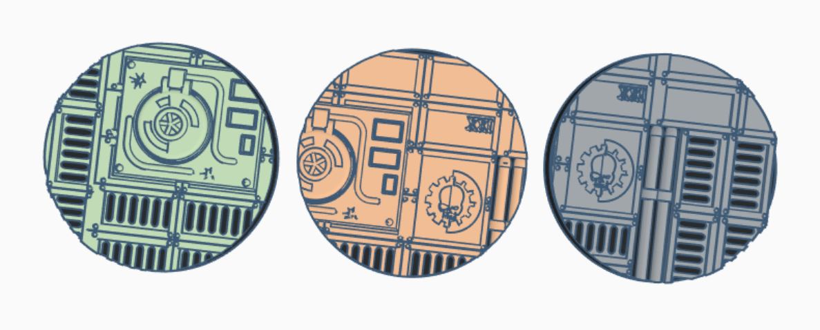 Armor-bearer 100mm Mech bases