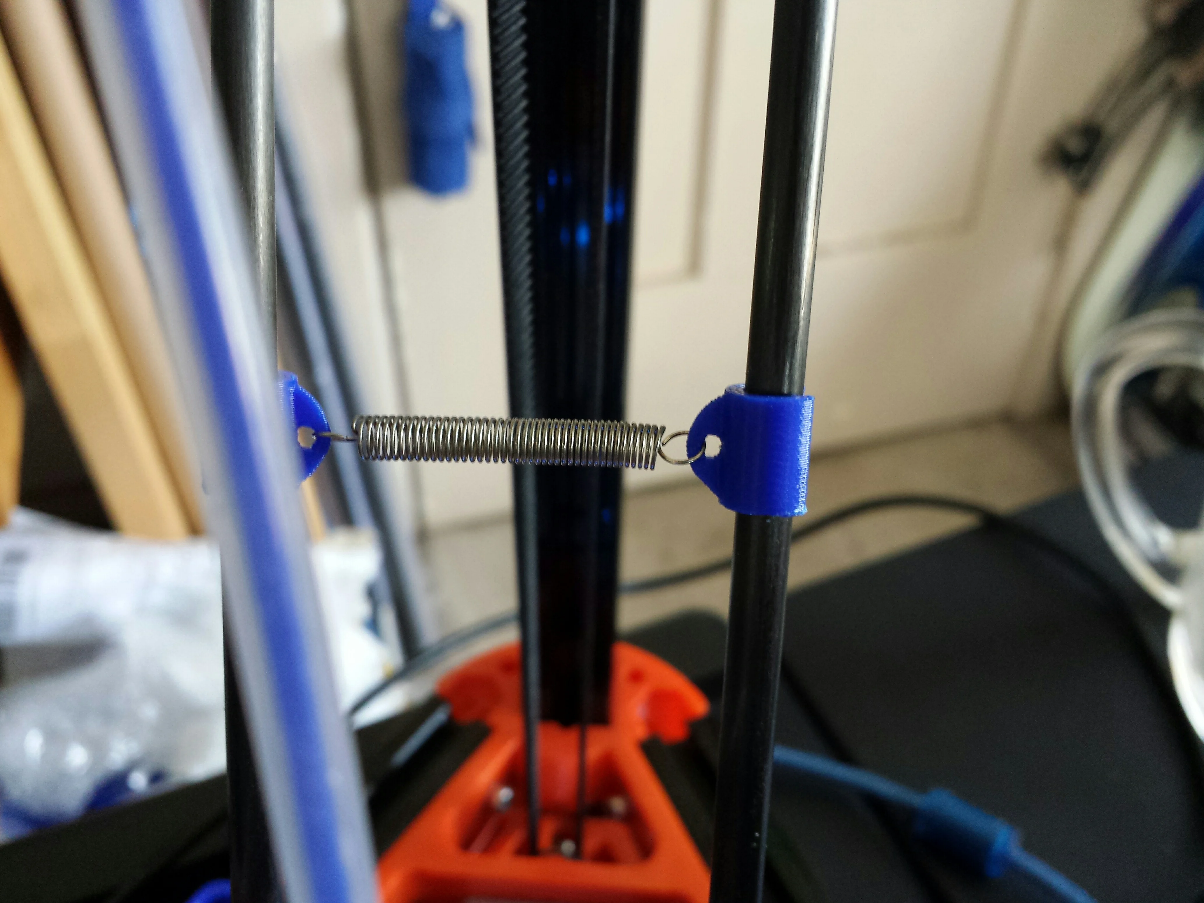 kossel 5mm diagonal rod spring clip