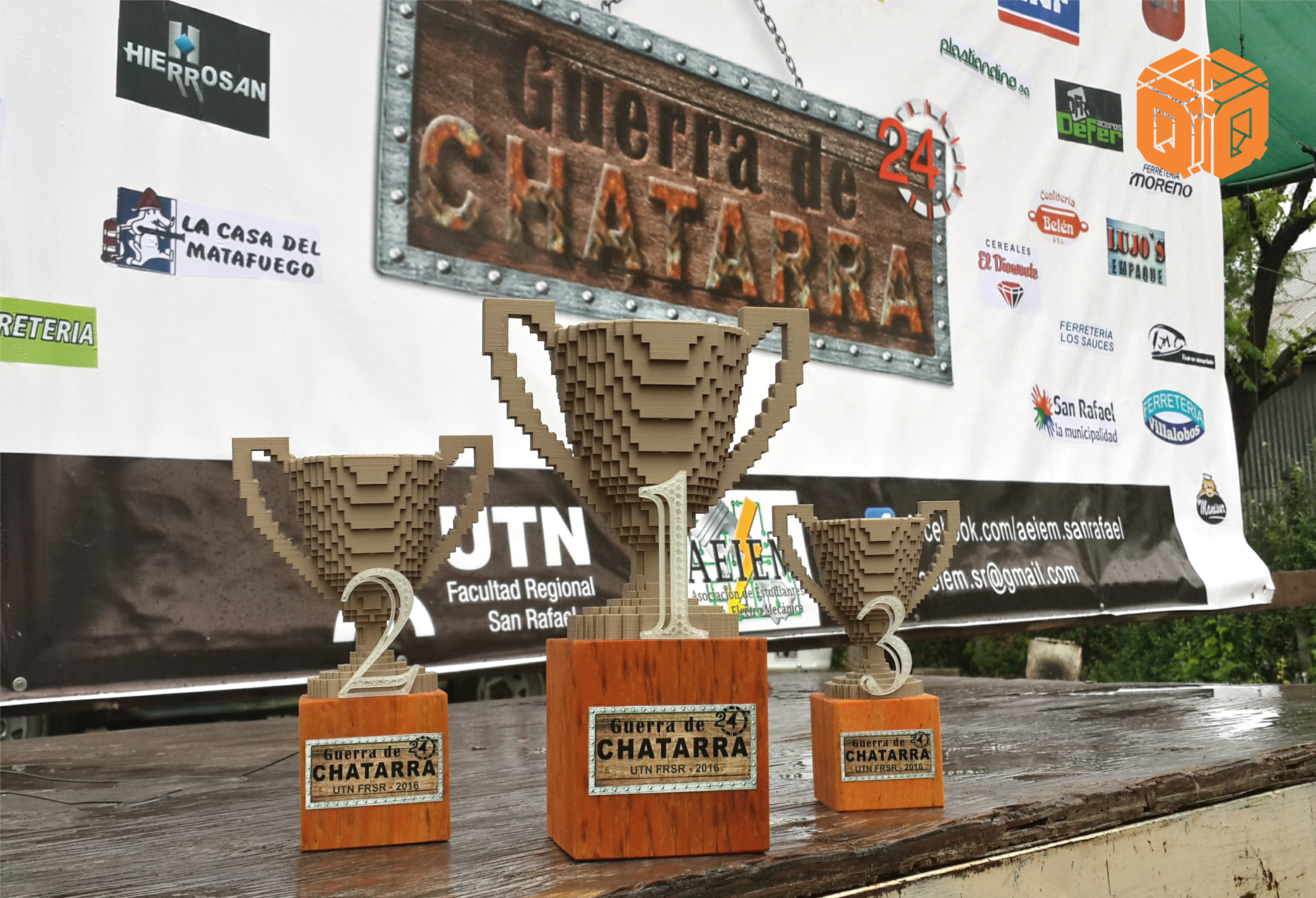 Pixelated Trophy