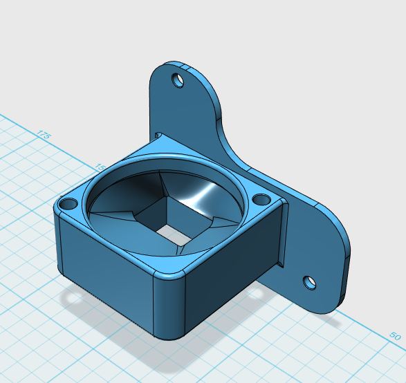 Anet A8 40mm Fan adapter