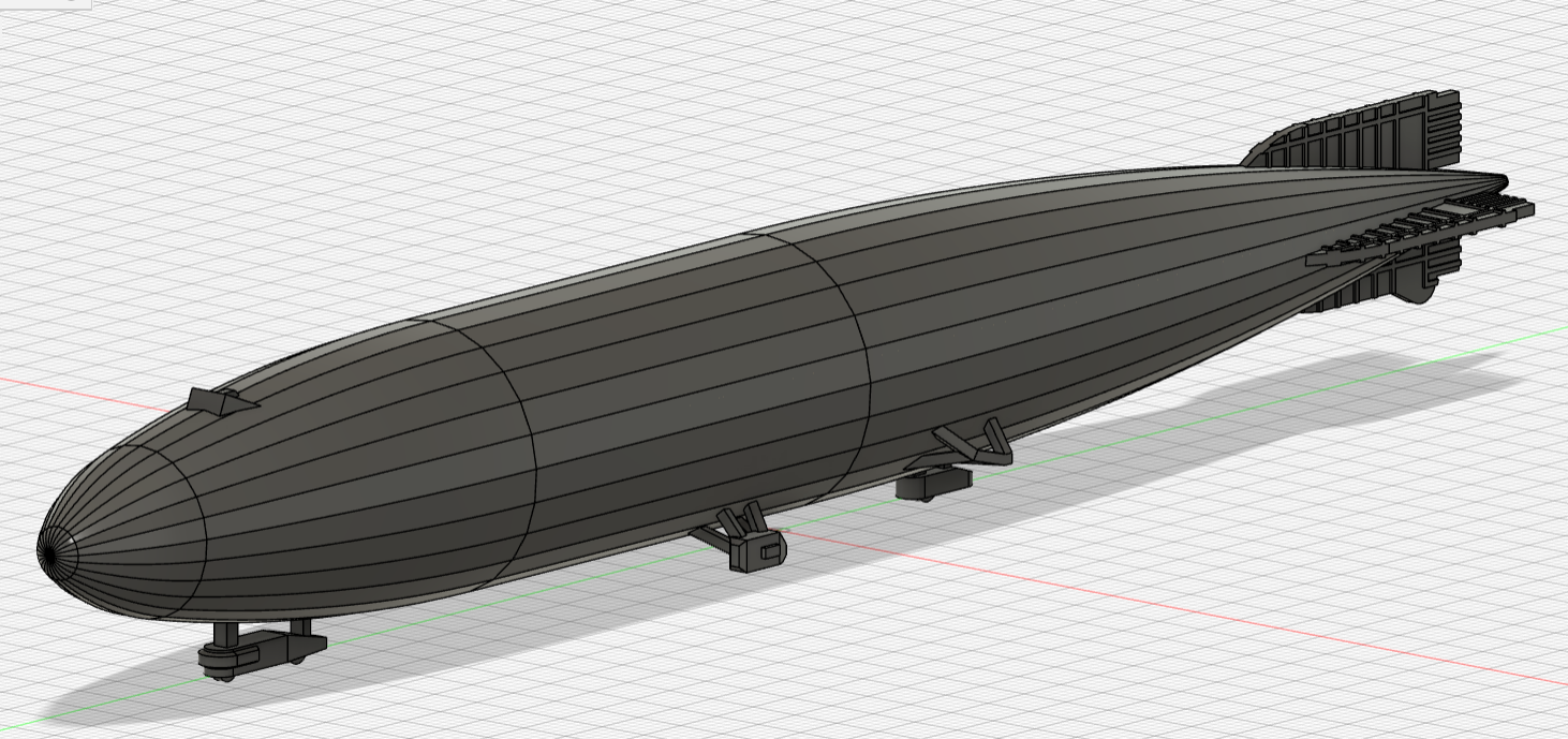 R Class Zeppelin- WW1