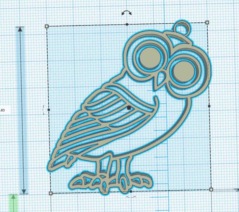 Antique owl - Chouette Antique