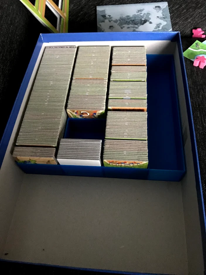 Carcassonne insert (card holder)