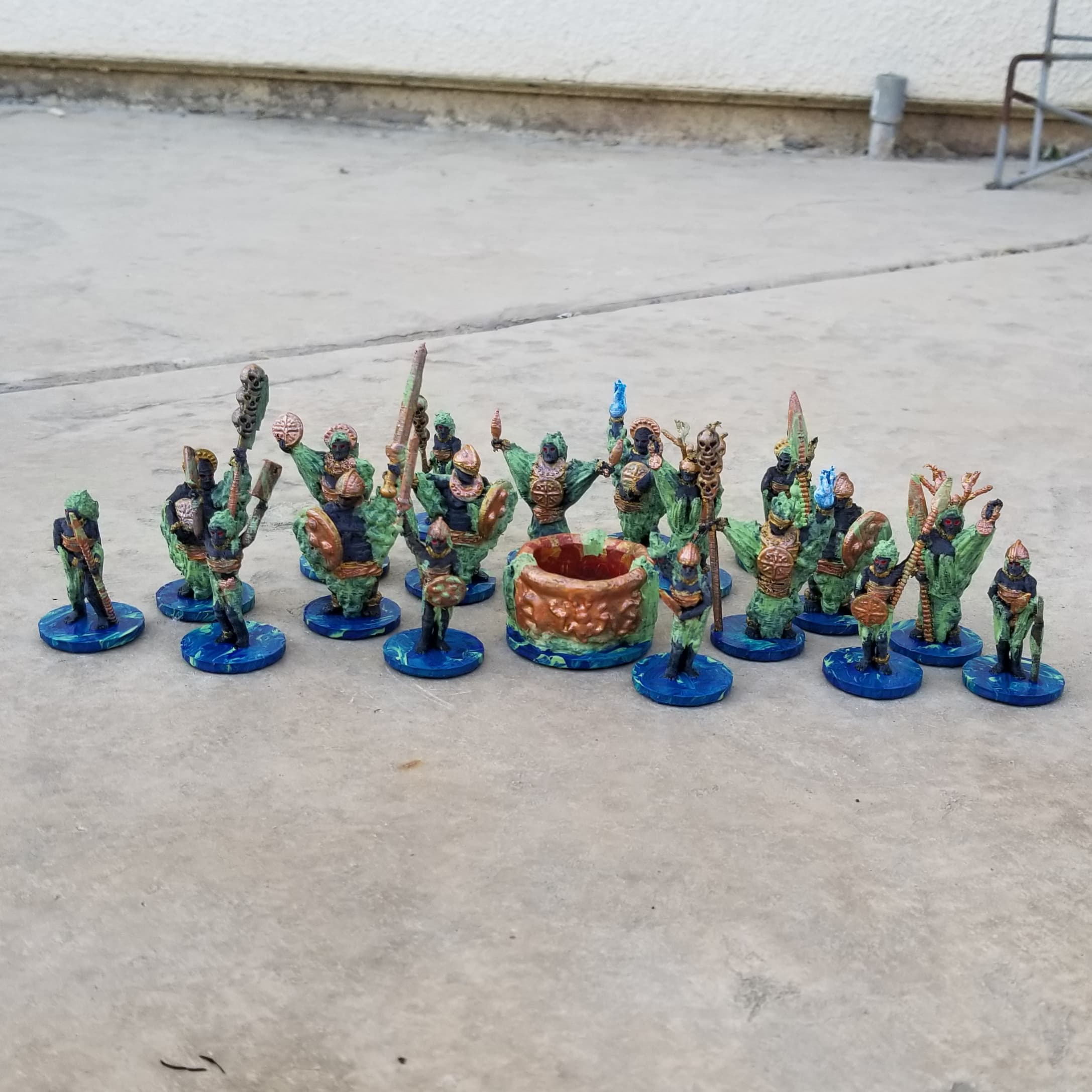 Bog Mummy Sun Cultists [NO SUPPORTS NEEDED]