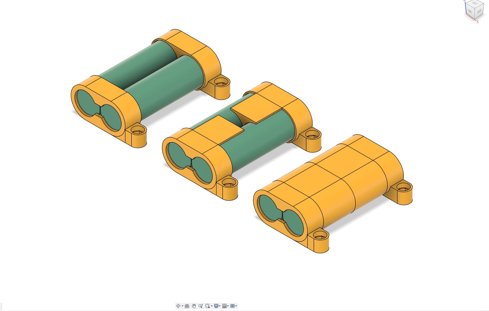 18650 Battery Pack Holder Case 2x