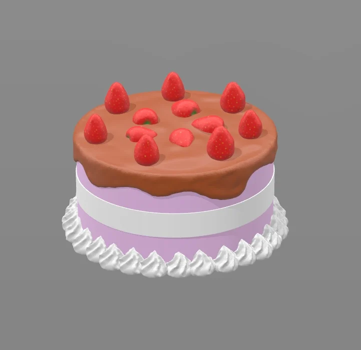 Strawberry cake