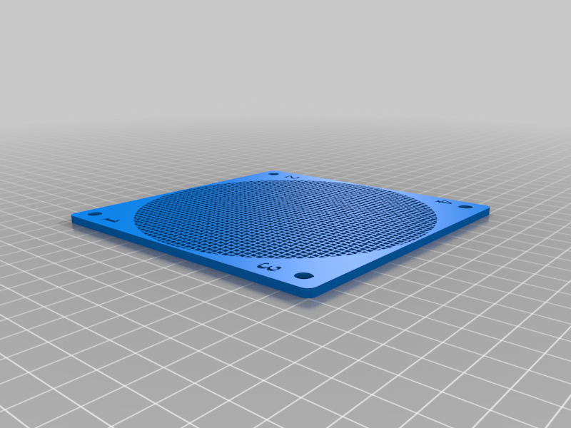 120mm fan filter mesh