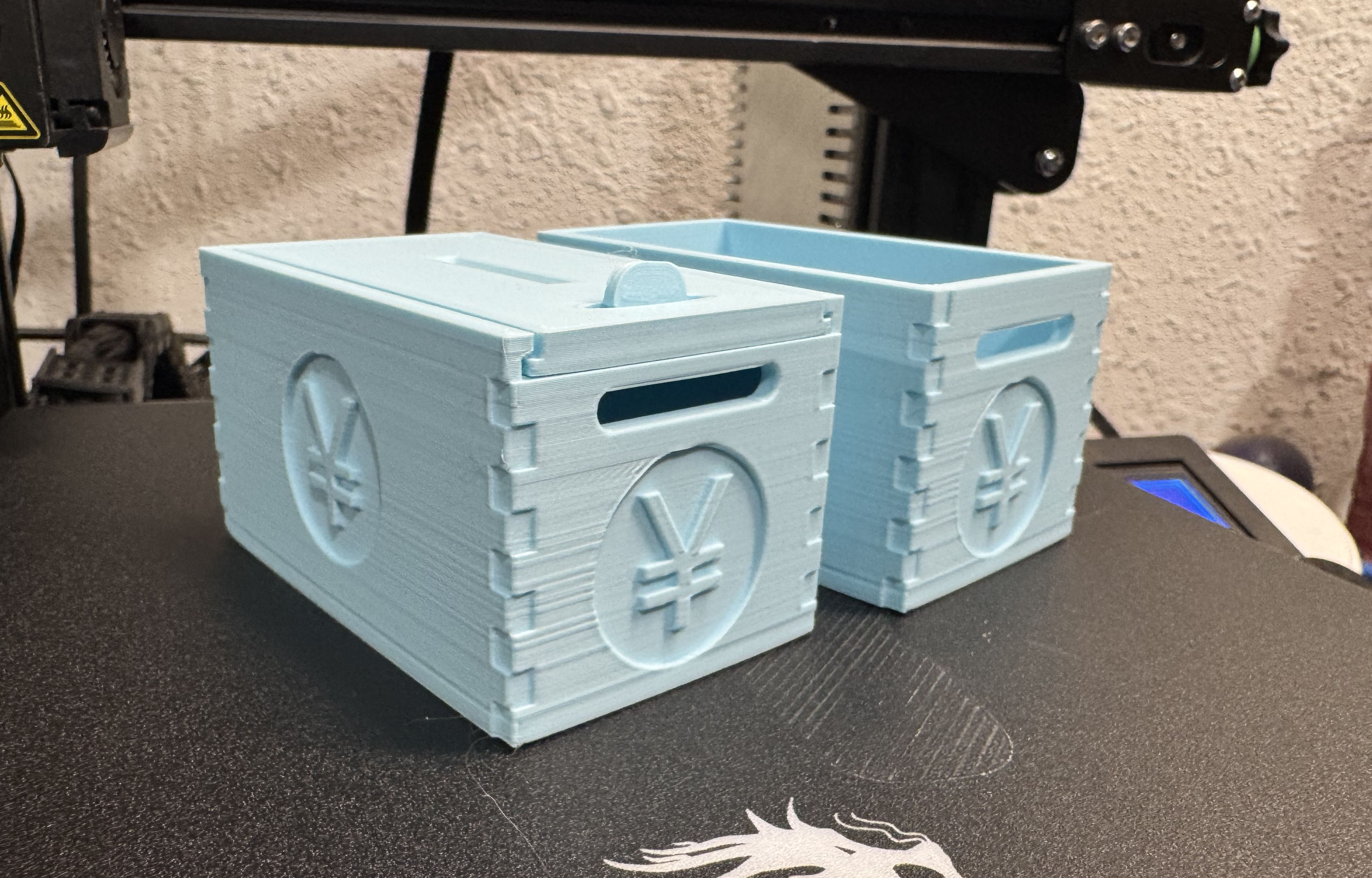 Yen Coin Bank Crate