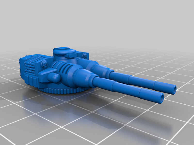 Carapace Autocannon Turrets For Dominus Imperial Knights